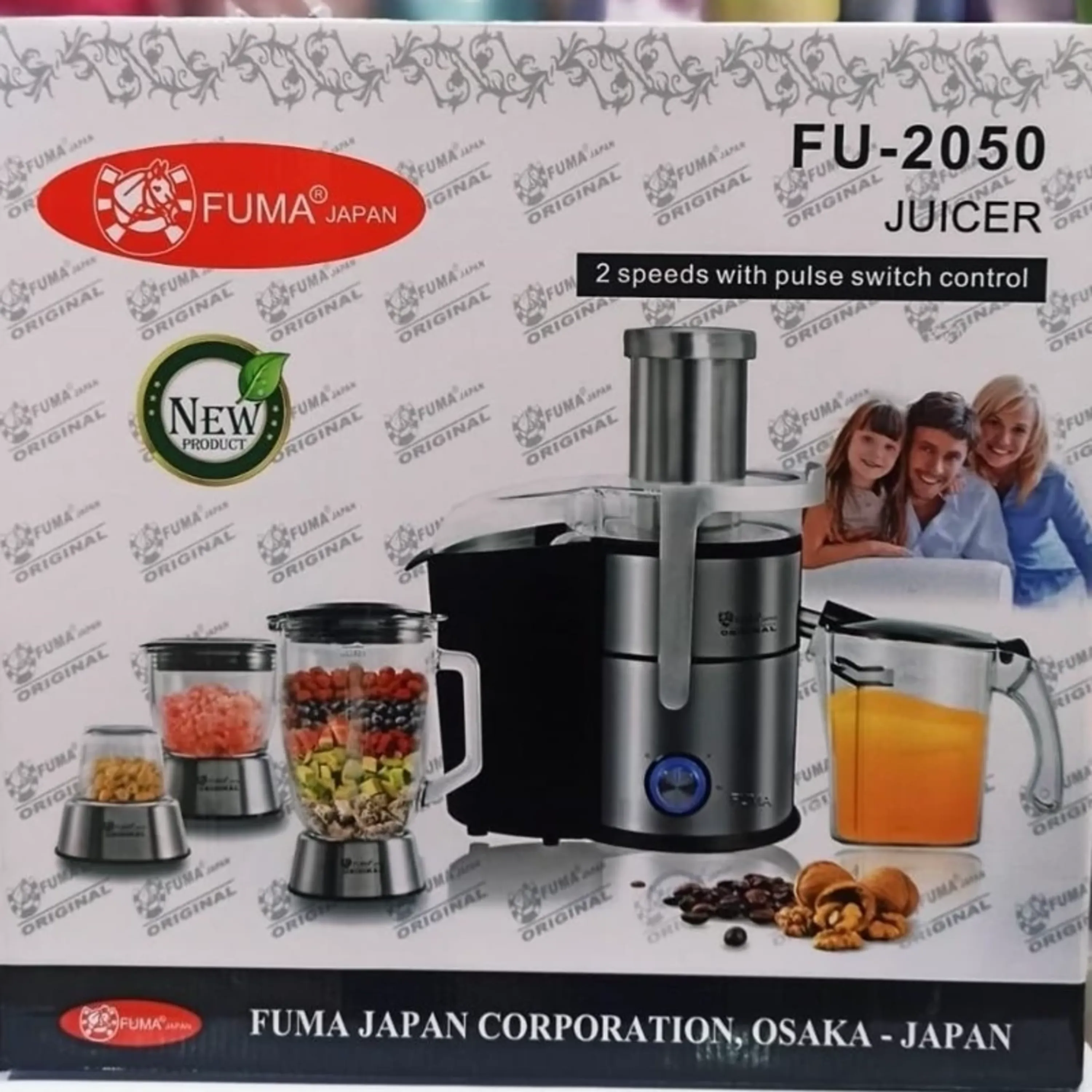 آبمیوه گیری 4 کاره فوما مدل FU 2050 - Fuma FU 2050 4 In 1 Juicer Blender