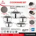 سرویس قابلمه لایف اسمایل-10پارچ لیزری -مدلLIFEP30-10
