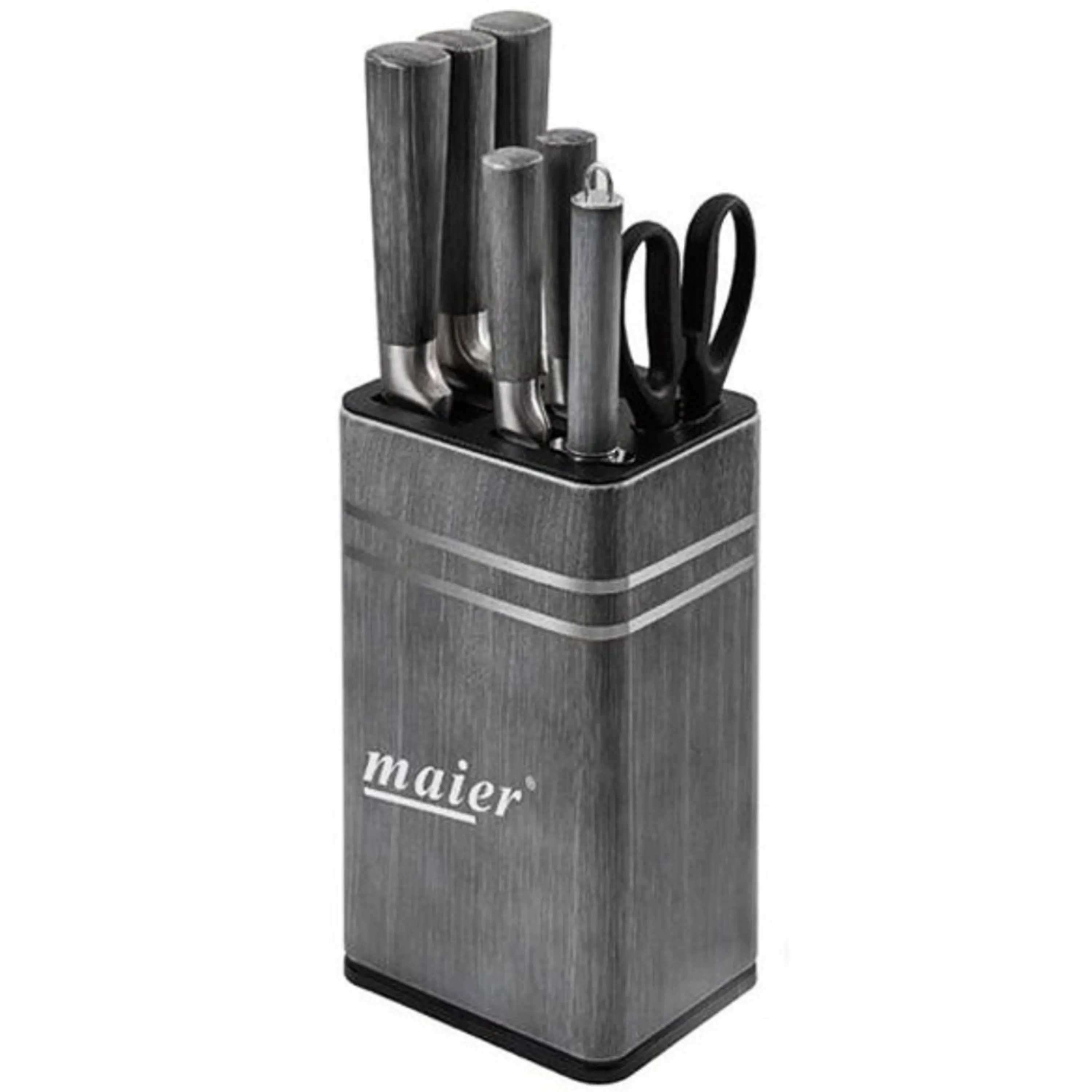 کالای جدیدسرویس چاقو آشپزخانه مایر مدل MR72 8 پارچه استیل ضد زنگ
