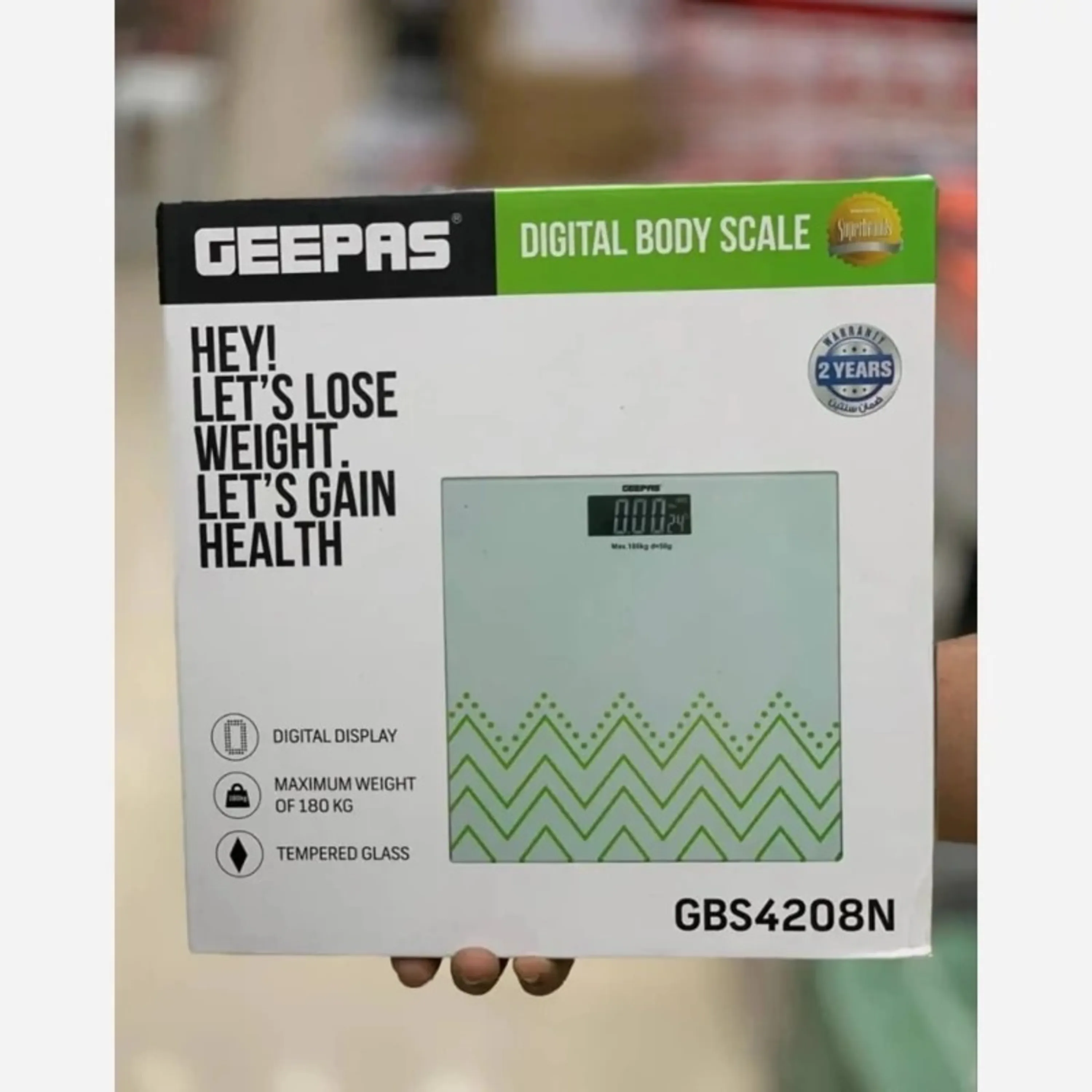 ترازوی دیجیتال جیپاس مدل GBS4208N